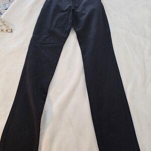 MARBLE Black Cotton Blend Stretch Jeans